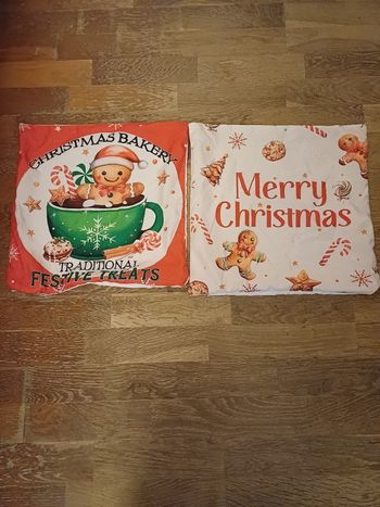 Housse de coussins pain d'épices