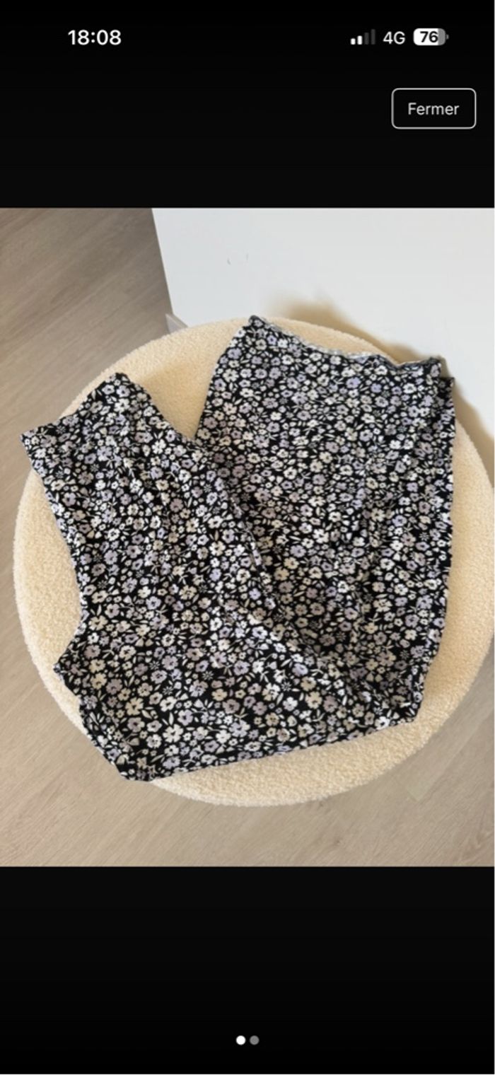Pantalon à fleur - photo numéro 2
