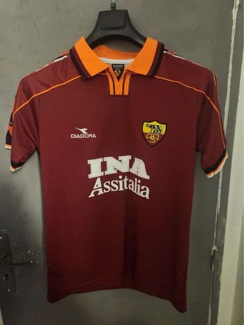 Maillot AS Roma 1998/1999 Domicile