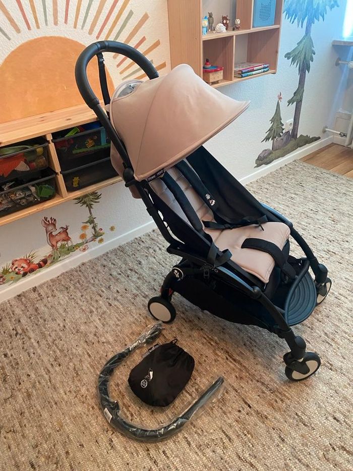 Poussette Babyzen YoYo 3 Stokke couleur Taupe Neuve emballée + Accessoires, Nacelle/ Maxi Cosy - photo numéro 3