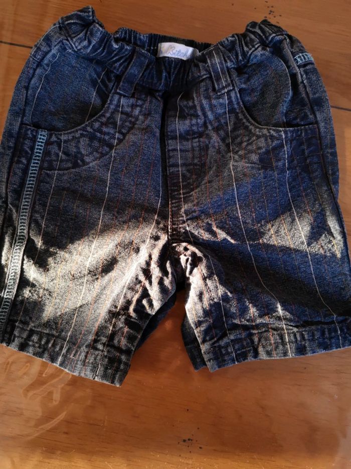 Short en jean très classe 3 mois