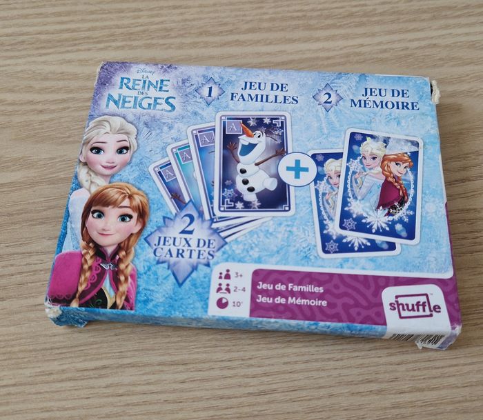 Jeux de cartes Reine des Neiges