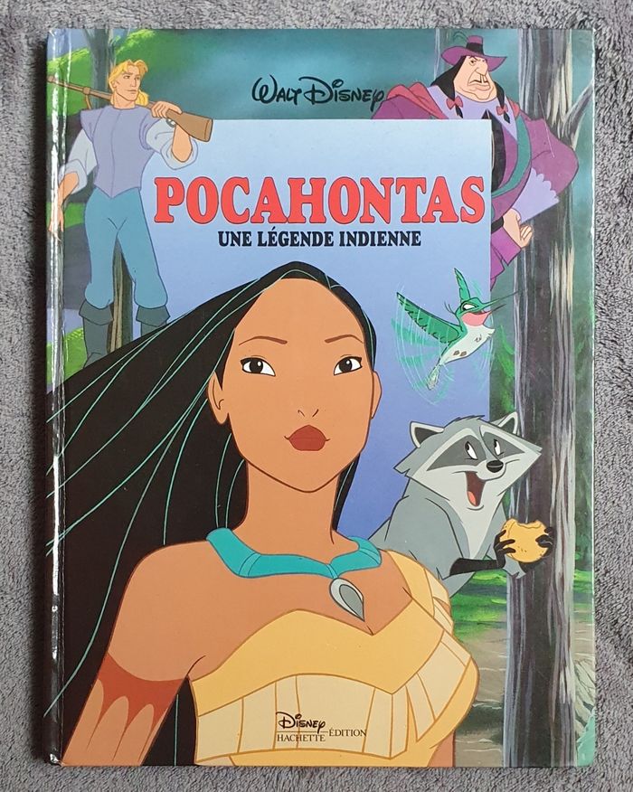 Grand livre illustré "Pocahontas, Une Légende Indienne" (Dès 4 ans) / Disney Hachette