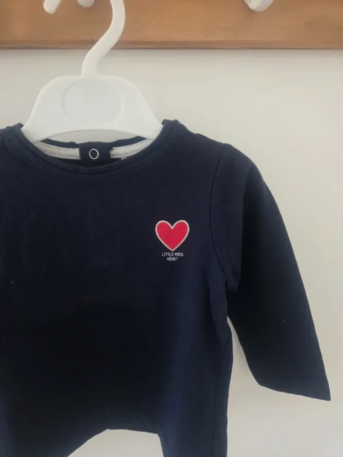 Tee-shirt 6m orchestra coeur - photo numéro 3