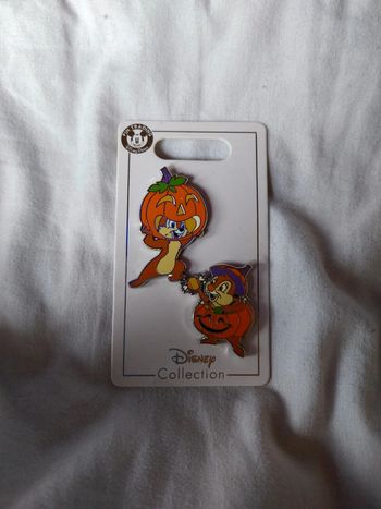 Pins Disney tic et tac, chip n dale citrouille