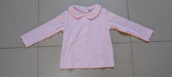 Tshirt manche longue avec col 12 mois
