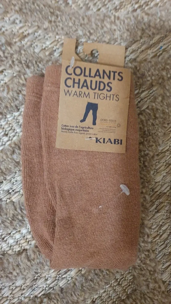 Collant marron bebe 17/19