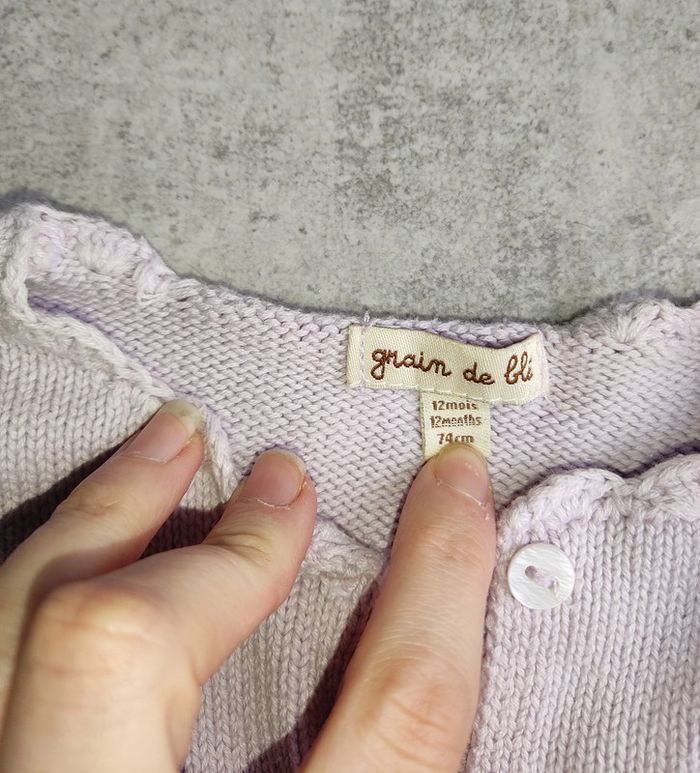 Lot de 2 gilets 12 mois - photo numéro 4