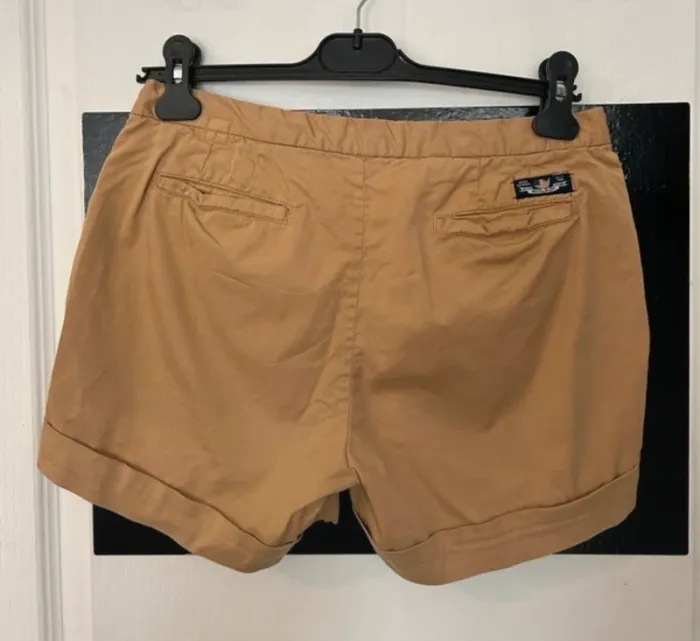 Woolrich short beige, Camel femme, taille US 27 - photo numéro 2