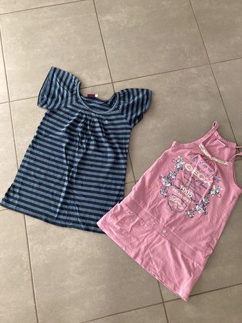 Lot ensemble robe vêtement fille 8 ans garde robe
