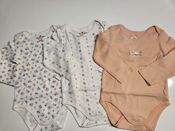 Lot bodies manches longues 24 mois Sergent Major neufs