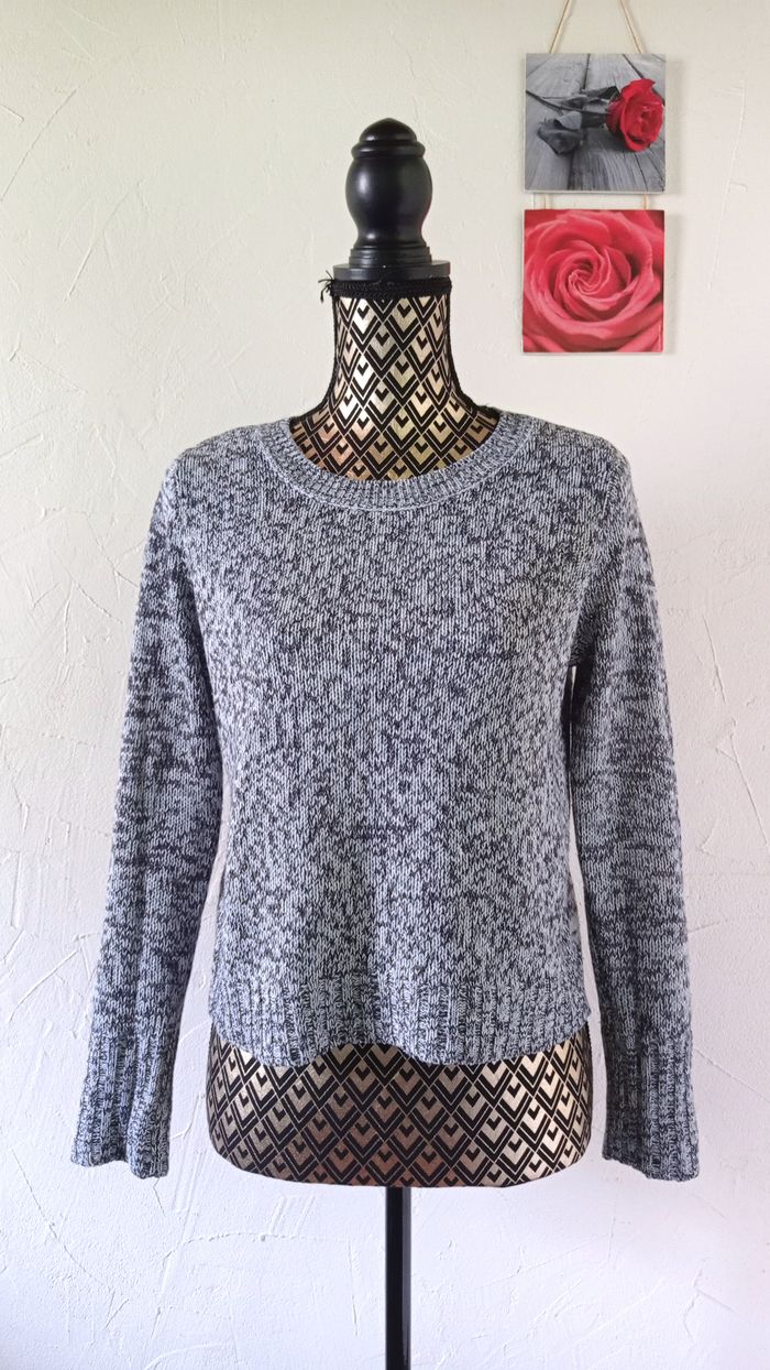🌸pull col rond, H&M divided, taille XS 34