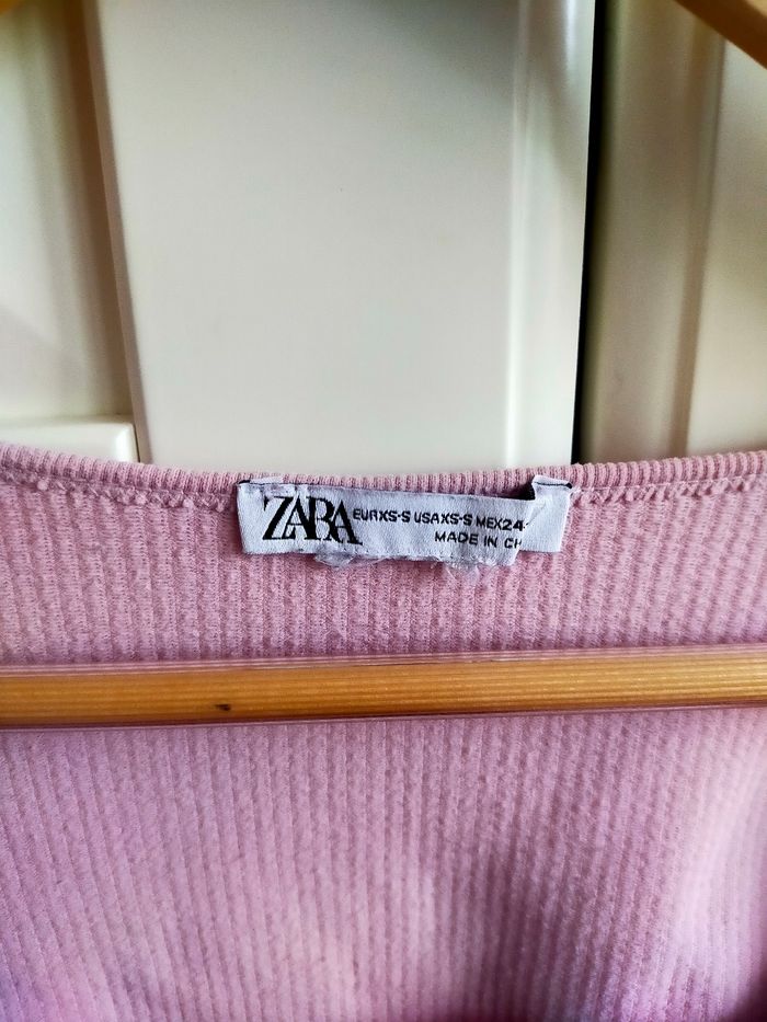 Top décolleté Zara taille XS-S - photo numéro 3
