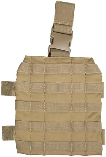 Panneau de Cuisse Tactique MOLLE - Coyote / Tan