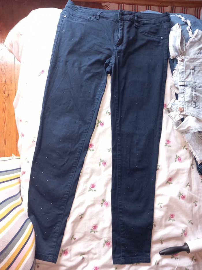 Mango jeans paillette taille 42 - photo numéro 3