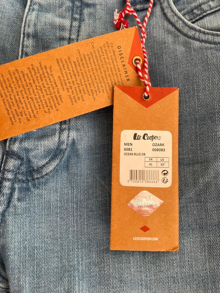 Short en jean Lee Cooper neuf taille 42 - photo numéro 4