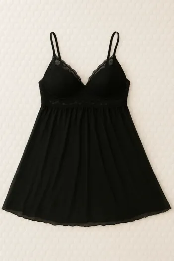 Nuisette noire push up