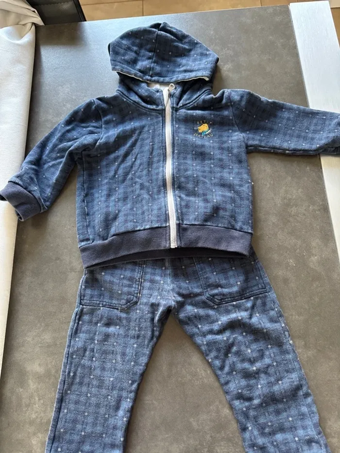 Ensemble jogging petit bateau