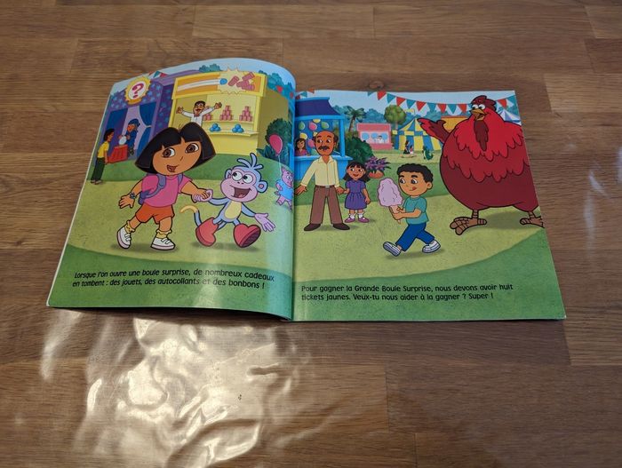 Livre Dora l'exploratrice "Dora à la fête foraine" Nickelodeon - photo numéro 2