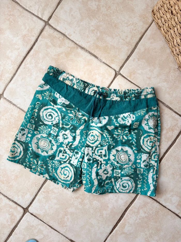 Short vintage Challenger motif des années 70 - en très bon état - taille 40/L