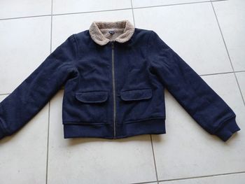 Veste style aviateur doublé 12 ans