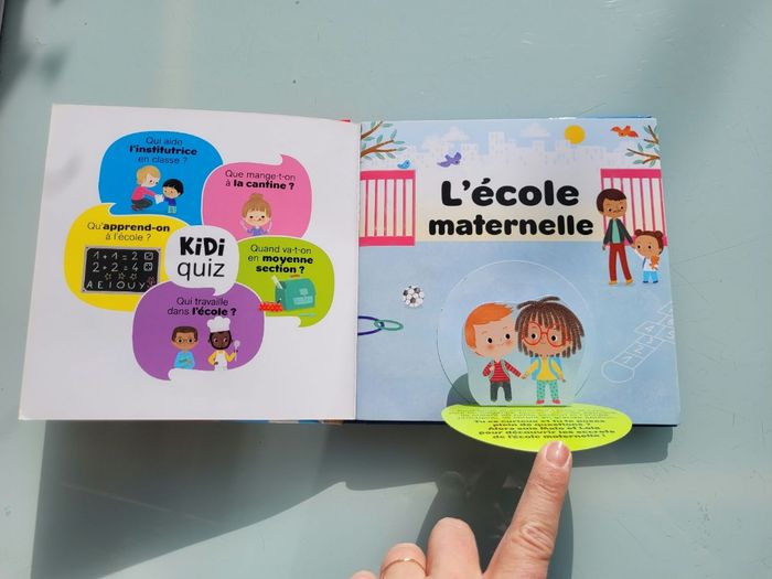 Livre animé Kididoc 🖍 L'école maternelle 🎨 - photo numéro 3