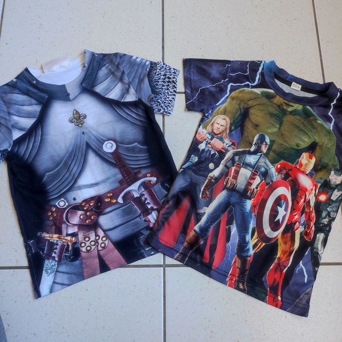 Lot 2 Tee shirt 4/5ans
