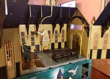 Ensemble des de jeu Harry Potter Poudlard grande salle Minerva McGonagall