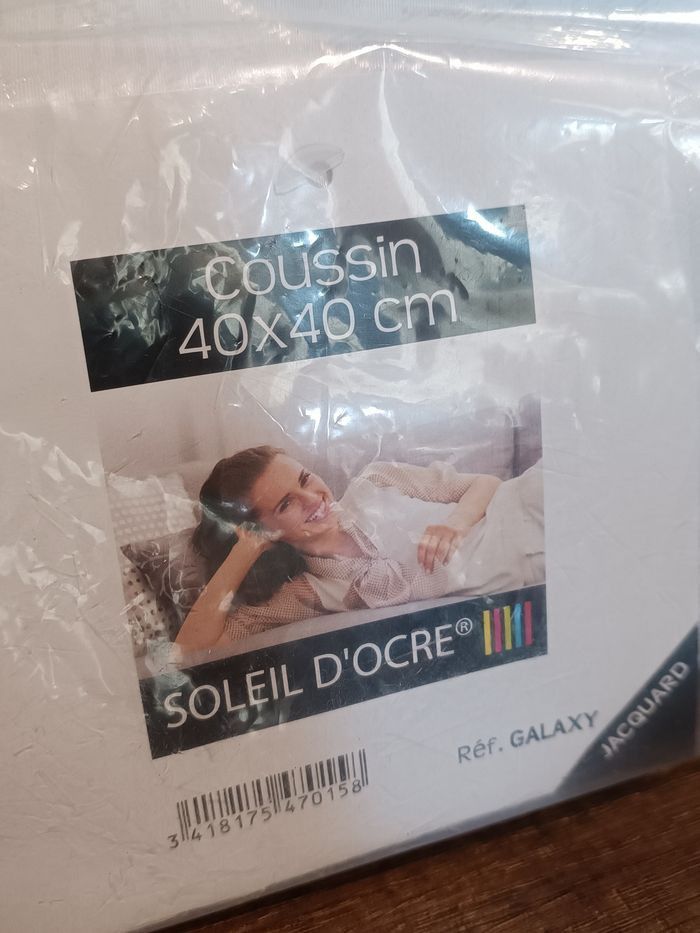 Coussin Soleil d'ocre - photo numéro 3