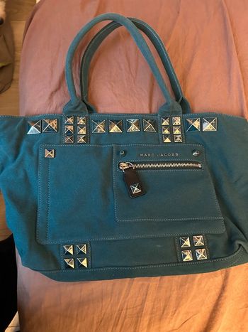 Sac bleu canard Marc by Marc Jacobs