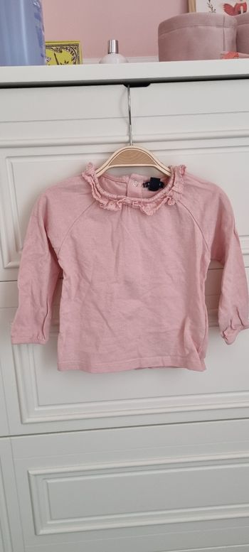 Tee shirt manche longue Kiabi