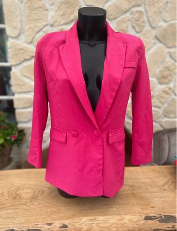 Veste de tailleur M 38 new collection rose fushia blazer femme