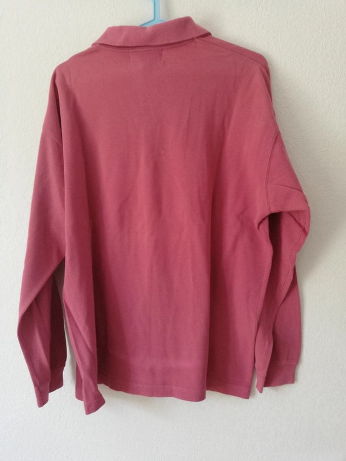 Polo manches longues homme Armand Thiery t. L lie de vie/rose fonce - photo numéro 11