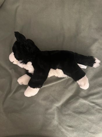 Peluche chien noir6