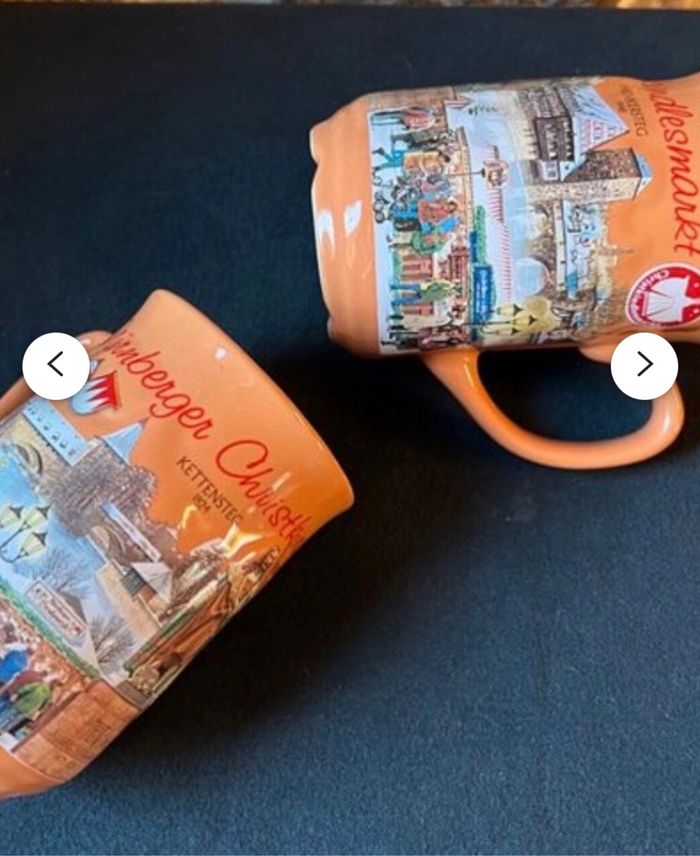 Superbe lot de deux mugs Mohaba GmbH + Co KG Nurnberger 2012 - photo numéro 6