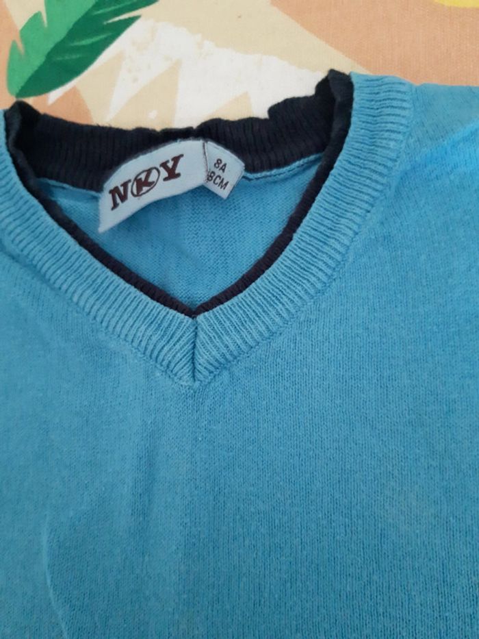 Pull débardeur col v - photo numéro 2