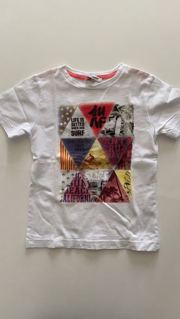 T-shirt 3 pommes 116 5-6 ans