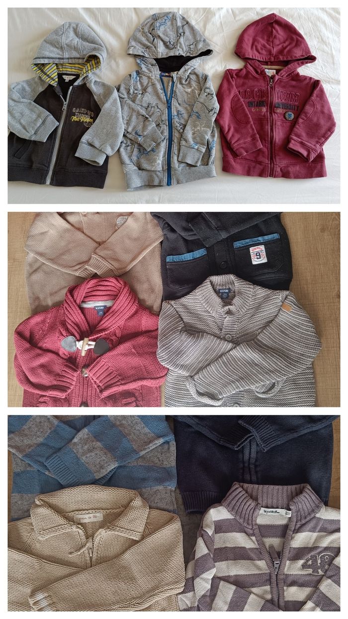 Lot vêtements automne hiver 24 mois (+ de 80 pièces) - photo numéro 9