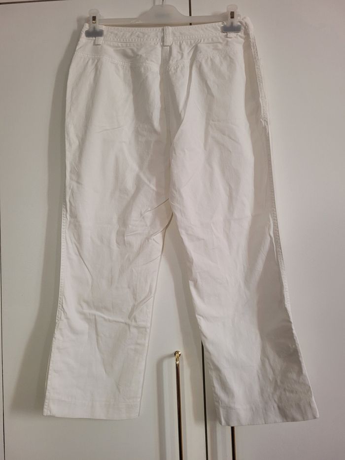 Pantalon été blanc Gérard Darel 42 - photo numéro 5