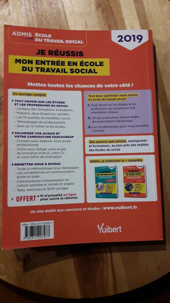 Je réussis mon entrée en école du travail social 2019 - photo numéro 2
