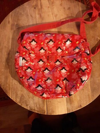 Sac bandoulière Papa pique et maman coud