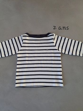 Marinière Petit Bateau 2A