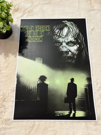 Affiche A3 ~ L'exorciste