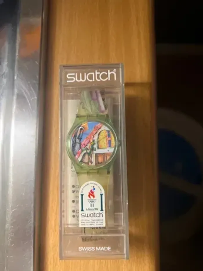 Montre Swatch officiel édition limitée atlanta 1996 très rare