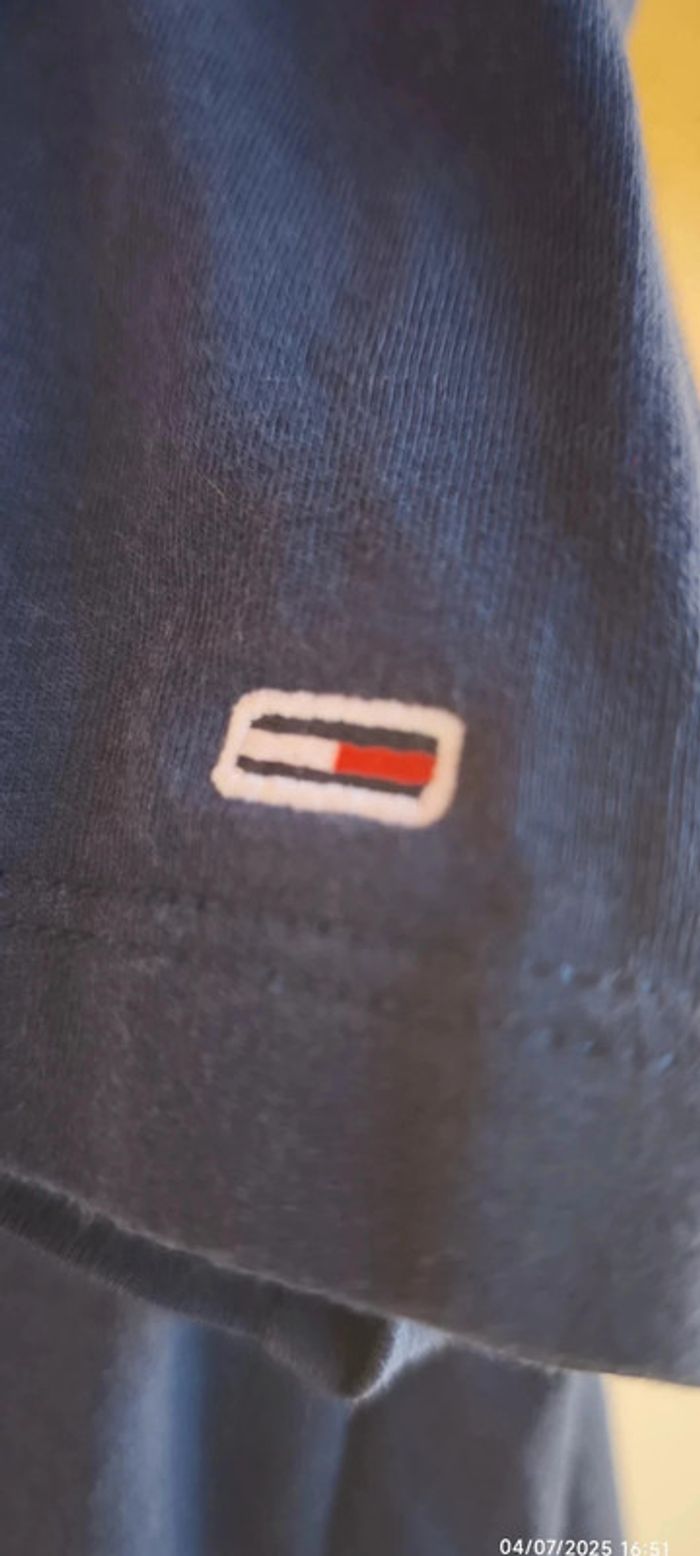 T-shirt Tommy Hilfiger Enfant Taille L Noir - photo numéro 6