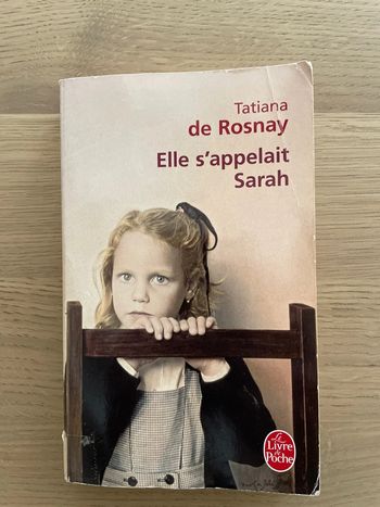 Livre Elle s’appelait Sarah de Tatiana de Rosnay