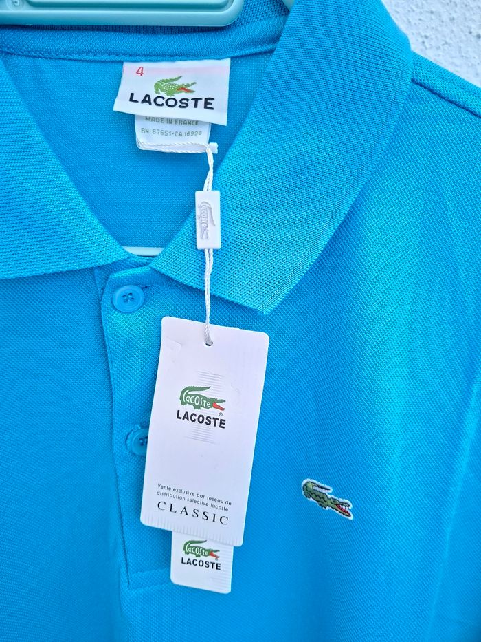 Polo Lacoste Neuf - photo numéro 2