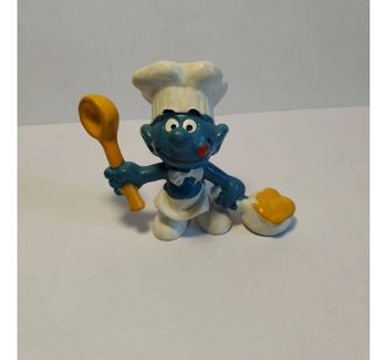Schtroumpfs Peyo 
Cuisinier avec louche et casserole