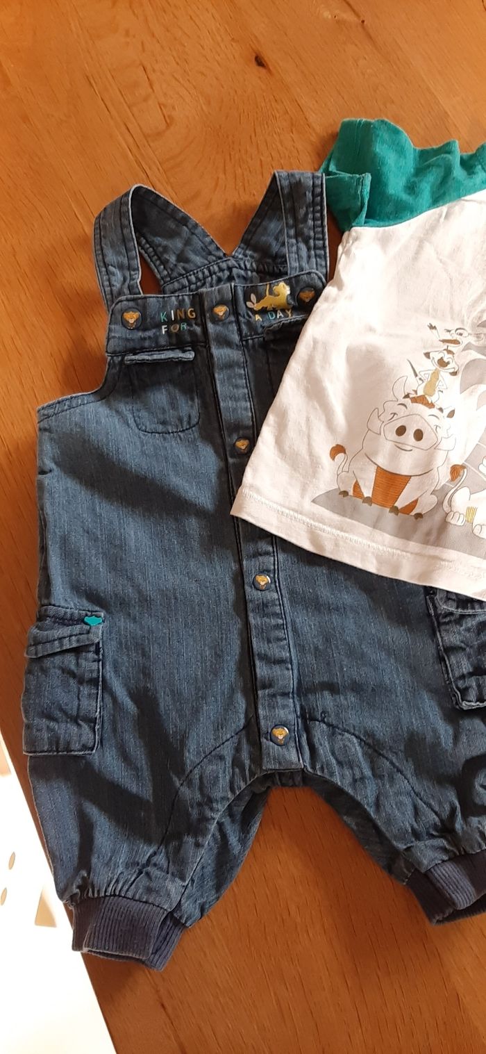 Ensemble salopette "Le Roi Lion" - photo numéro 2