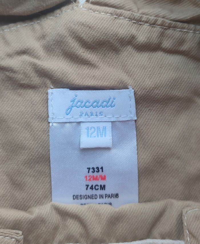 Salopette Jacadi taille 12 mois/ 1 ans - photo numéro 2